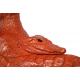Los Altos Cognac Genuine All-Over Hornback Crocodile Head With Eyes / Teeth Cowboy Boots 1959503